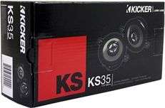 KICKER KS35 3.5 2 WAY KS SERIES 2 WAY SPEAKERS 11KS35  