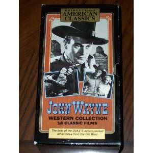   Western Collection 18 Classic Films [VHS] John Wayne Movies & TV
