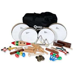  Basic Beat 25 Player Rhythm Instrument Set With Bag 