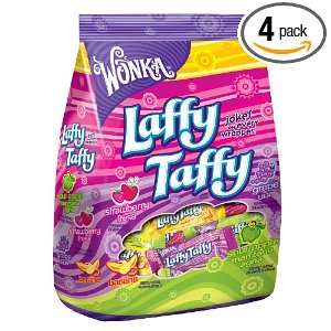 Wonka Laffy Taffy Easter Bag, 29.0 Ounce (Pack of 4)  