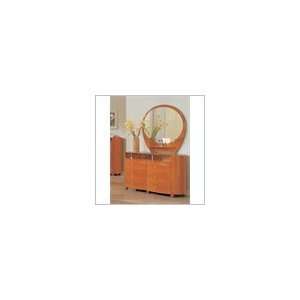  Global Furniture USA Emily Dresser and Mirror Set in 