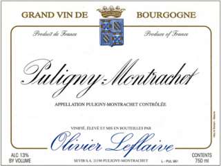 Olivier Leflaive Puligny Montrachet 2004 