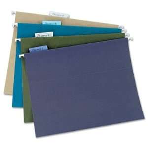   100 Recycled Colored Hanging File Folders ESS76511