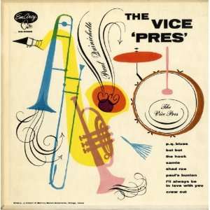  The Vice Pres (10 Inch LP Record) Paul Quinichette Music