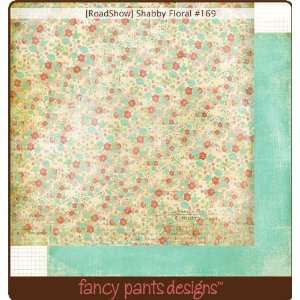  Road Show Double Sided Paper 12X12 Shabby Floral