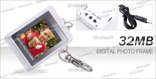 inch USB LCD Digital Photo Picture Frame Keychain  