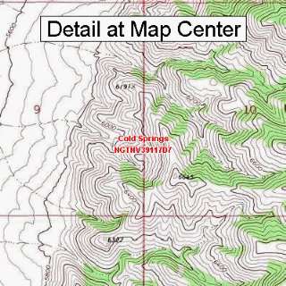   Topographic Quadrangle Map   Cold Springs, Nevada (Folded/Waterproof