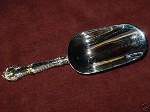 English Gadroon By Gorham Sterling Handled Ice Scoop  