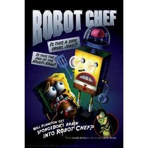   SquarePants, Robot Chef , 20 x 30 Poster Print