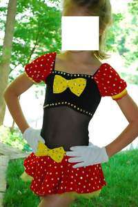   Pageant Dance Mickey Disney Casual Wear OOC Costume 5 6 7 Girls  