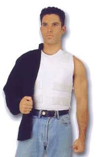 White Concealed Bullet Proof 200 Level 3A Self Defense Body Armor Body 