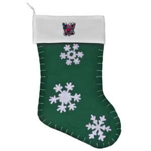  Felt Christmas Stocking Green Look After My Heart Roses 