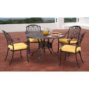  The Amelie Collection 4 Person All Welded Cast Aluminum 