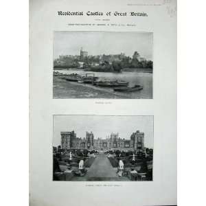  1896 Castle Britain Windsor Skipton Farnham Warwick