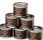 BirdBrain Firepot Solid Gel Fuel 12 Cans by Sterno / Adapter Ring 
