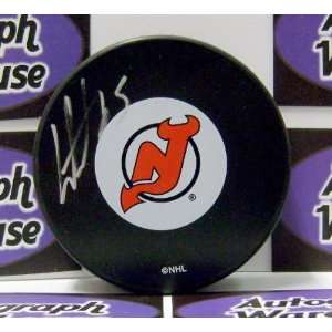 Colin White Autographed Puck   )   Autographed NHL Pucks  