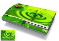 Skins Cover Sticker for Game System PS3 Orange Flame  