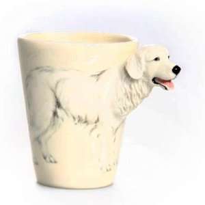  Great Pyrenees Sculpted Ceramic Dog Coffee Mug