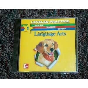 Mcgraw   Hill Language Arts Leveled Practice 1 Cd rom McGraw 