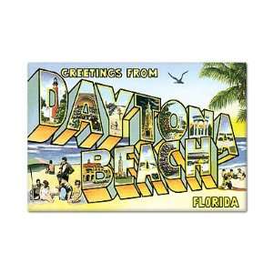  Greetings from Daytona Beach Florida Fridge Magnet 