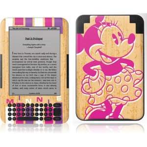   Pink & Purple Stripes Vinyl Skin for  Kindle 3 Electronics