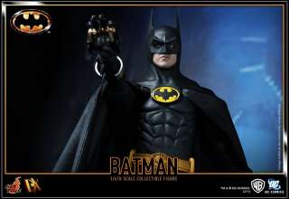 Hot Toys 1/6 DX09 Batman   1989 Batman Michael Keaton IN STOCK  