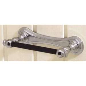   66323 Valsan Double Post Roll Holder Lacquered Nickel
