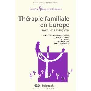  thérapie familiale en Europe ; inventions à cinq voix 