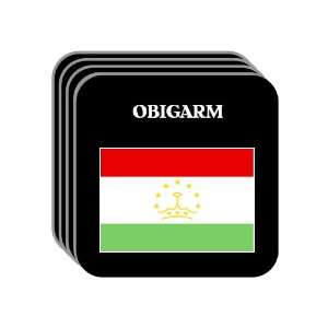  Tajikistan   OBIGARM Set of 4 Mini Mousepad Coasters 