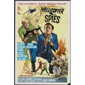  1968 Helicopter Spies 27x40 MOVIE POSTER