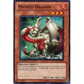 YuGiOh Dragunity Legion Structure Deck Single Card Masked Dragon SDDL 