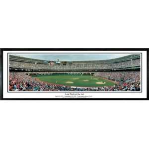   Stadium Panoramic of Philadelphia Phillies Last Pitch at the Vet