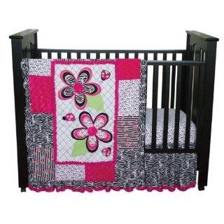    Custom Baby Bedding  Hot Pink Zebra 13 PCS Crib Bedding Baby