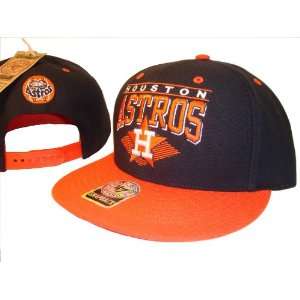  Houston Astros Orange Adjustable Snap Back Baseball Cap 