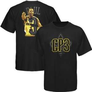 New Orleans Hornets #3 Chris Paul Black Notorious T shirt  