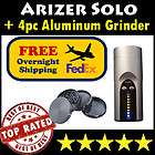 brand new arizer solo portable vaporizer 4pc grinder bonus 4pc