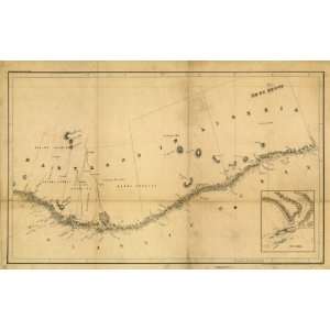  1853 map of Liberia, Maryland