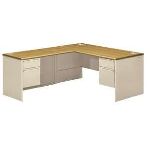  Hon Company 38000 Series Contemporary L Shaped Desk 