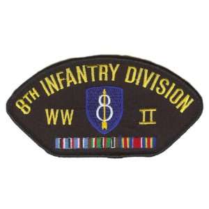  8th Infantry Division WWII Hat Patch 