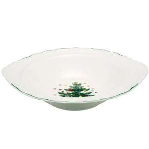   Holidays Fluted Edge Round Vegetable Dish, 10 Inch