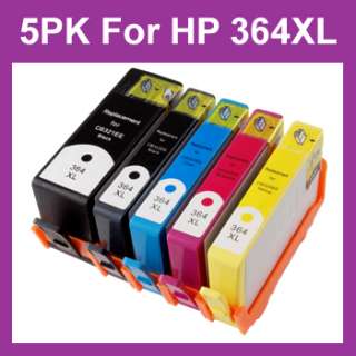 Multi Pack Ink Cartridge for HP 364XL Photosmart B8550 C510a C5324 