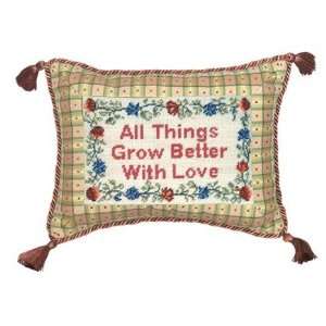  123 Creations C458.9x12 inch All Things Grow Better With Love 