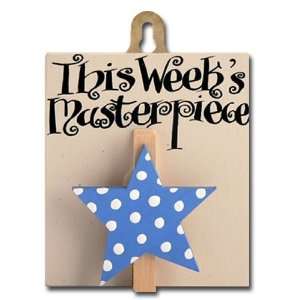   Picture Hanger, Blue Star from the Angelic Hen Range