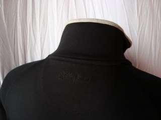 Bobby Jones *Peruvian Pima Cotton* zip golf sweater ~ mens M ~ Black 