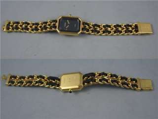 Auth Womens Chanel Premiere Quartz Wrist Watch M Size Great Condition 