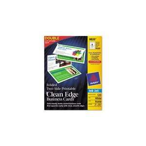  Avery Two Side Printable Clean Edge Business Card Office 
