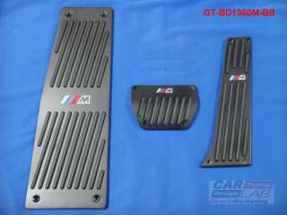   e60 e61 e63 e64 F10 X5 E70 M5 M6 Auto ALUMINUM BLACK PEDALS PAD COVERS