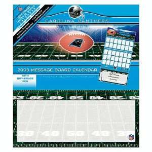  NFL Carolina Panthers 12 Month Message Board Calendar 