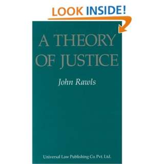  A Theory of Justice (9788175341753) John Rawls Books
