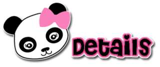 panda academy playful pandas with big pink bows and pink white hearts 